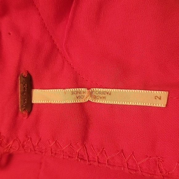 Free People Birds Of A Feather, Size 2 Color is Paradise Coral.  Excellent Cond. - Picture 8 of 10